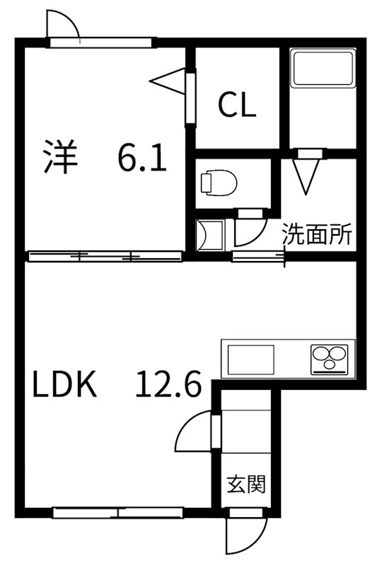 スパークリングハウス・Ⅱ 間取り