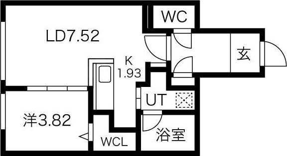 Enchante South6 間取り