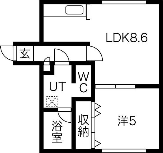 ブランノワール東札幌 間取り