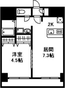 アーク菊水43 間取り