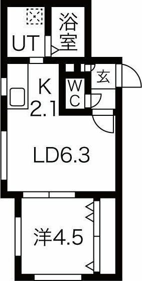 ウルス平岸 間取り