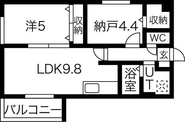 パーチェ豊平 間取り