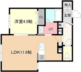 alivio元町 間取り