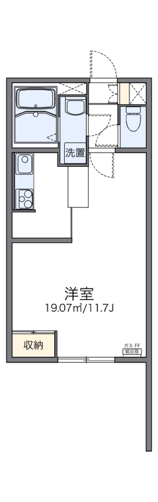 レオネクスト愛国西 間取り