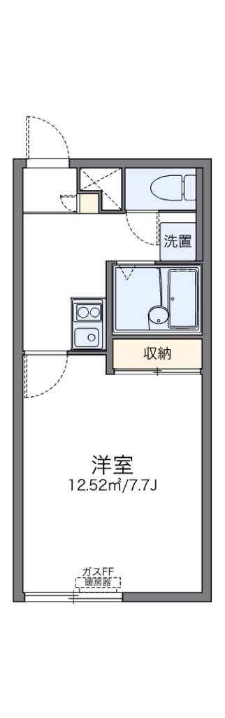 レオパレスウィンⅡ 間取り