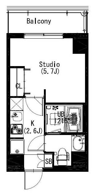エスティメゾン戸越 間取り