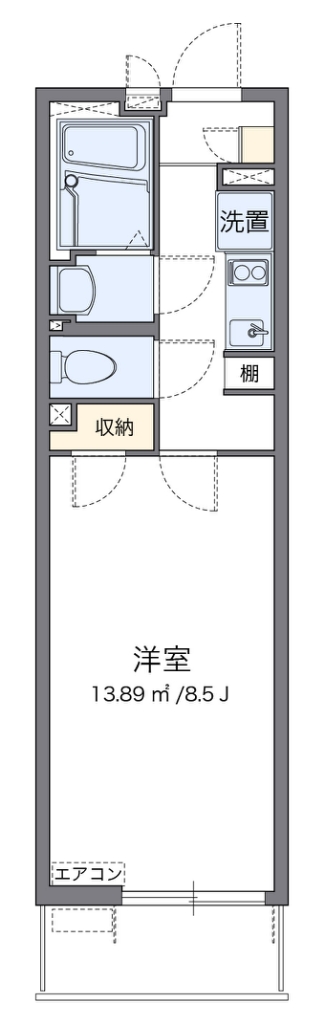 クレイノメゾン東橋本 間取り