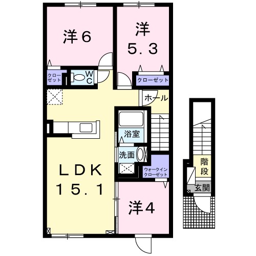 クレイトンハウス新橋Ⅰ 間取り