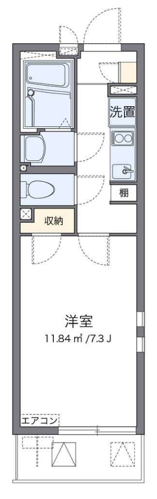 クレイノヴァレッタ２ 間取り