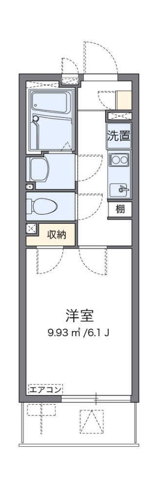 クレイノホクレレ　エルア 間取り