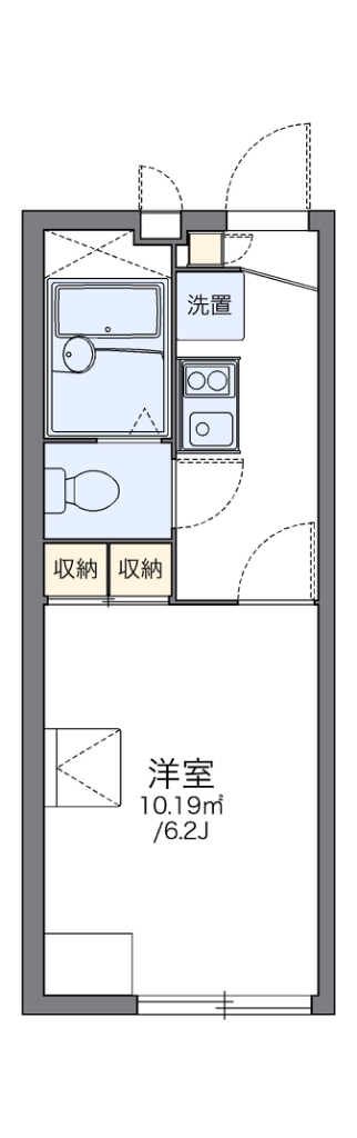 レオパレスベル　ツリーⅠ 間取り