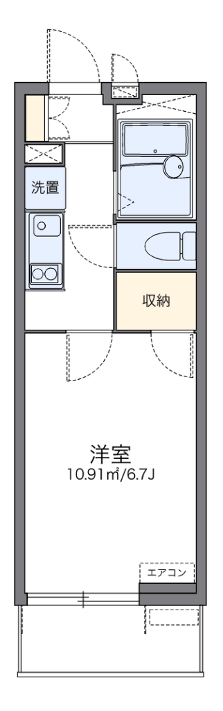 レオパレスエントピア 間取り