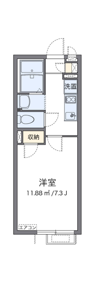 クレイノコルノ 間取り
