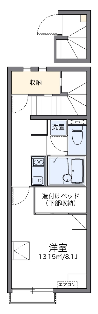 レオネクストアルカディアⅡ 間取り