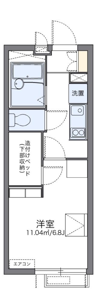 レオパレスエプレ 間取り