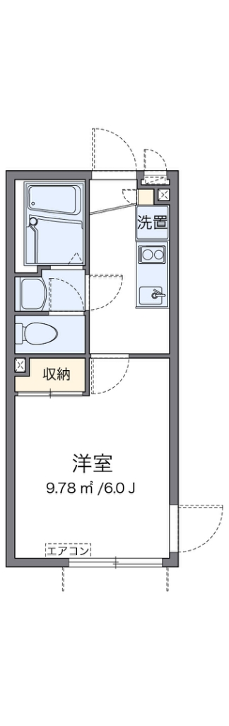 クレイノラメールエムズ 間取り