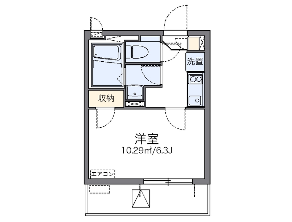 レオネクストＬａｇｏｏｎ 間取り