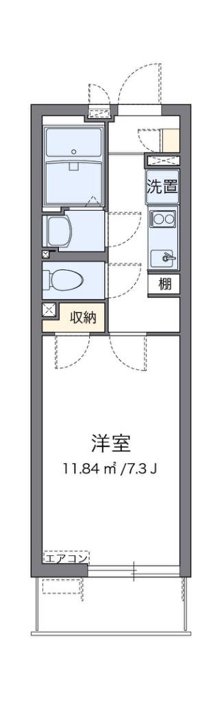 クレイノポスタ 間取り