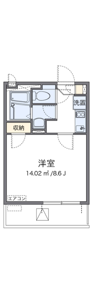 レオネクストパタータ 間取り
