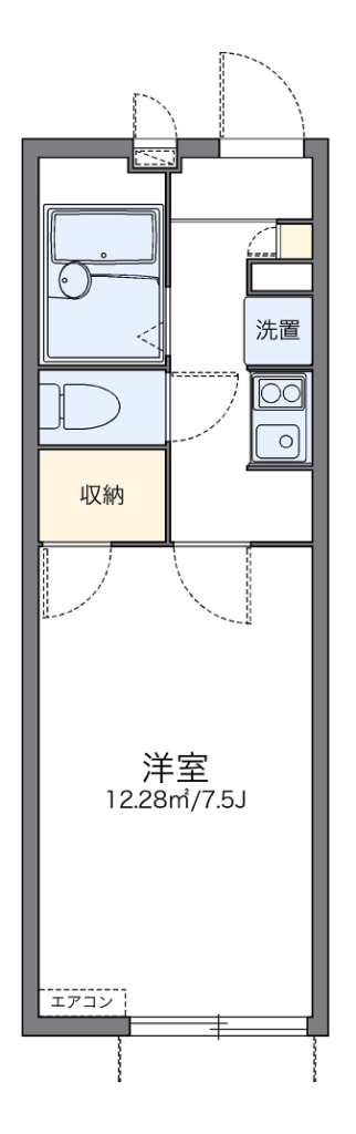 レオパレスチェリーブロッサム 間取り