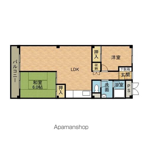 高槻スカイハイツ 間取り