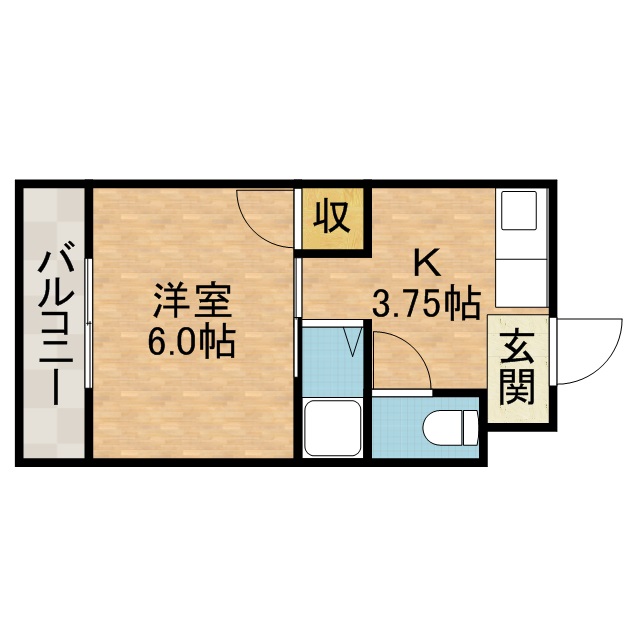津之江パークハイツ２号館 間取り