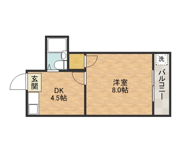 ハイツ８８ 間取り