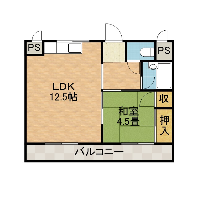 フラットピア 間取り