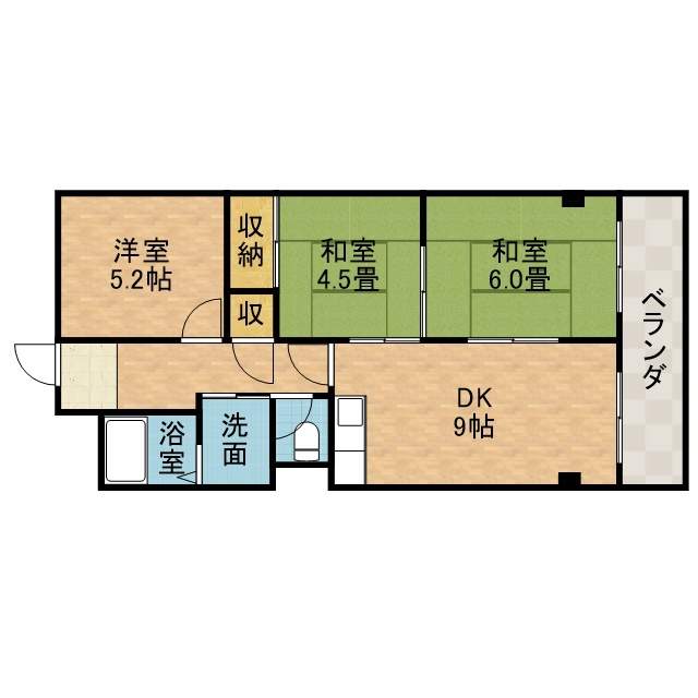 サカイコーポ 間取り