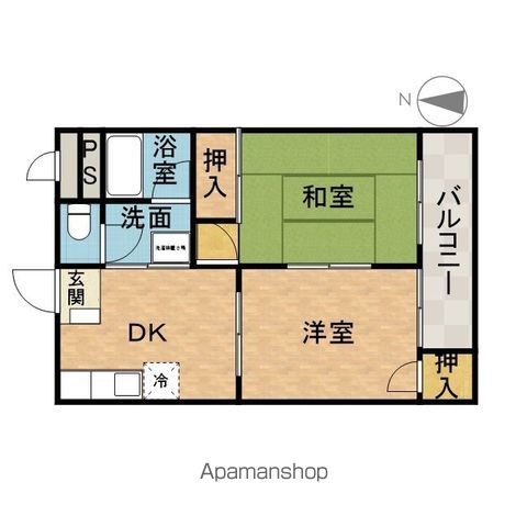 カセイハイツ 間取り