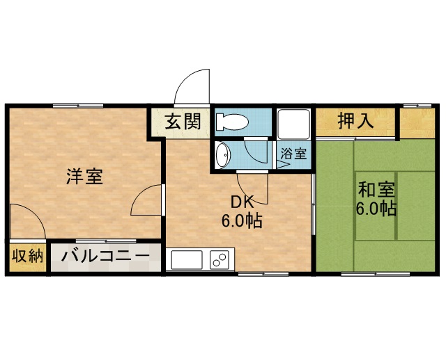 登町ハイツ 間取り