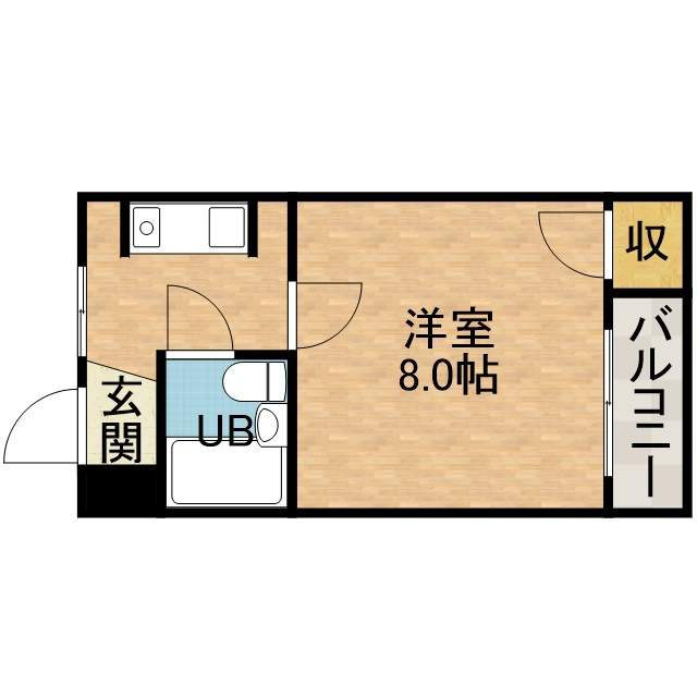 ハイツリバーサイド 間取り