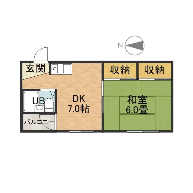 フクイハイツ 間取り
