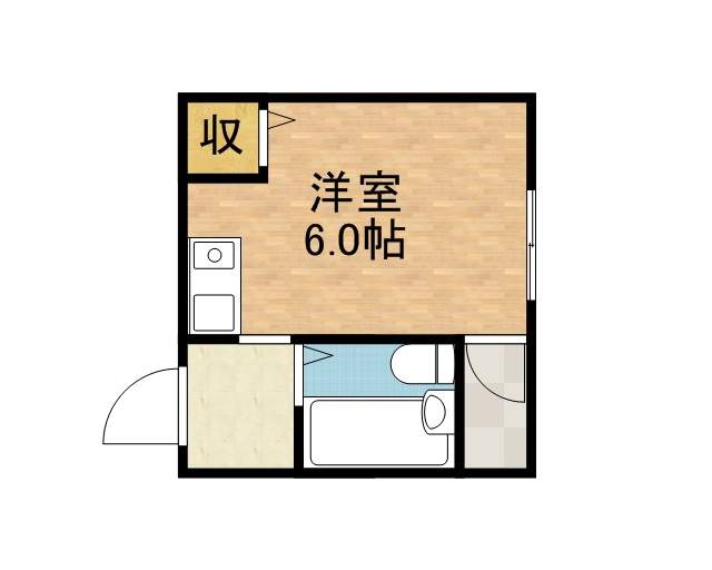 フクイハイツ 間取り
