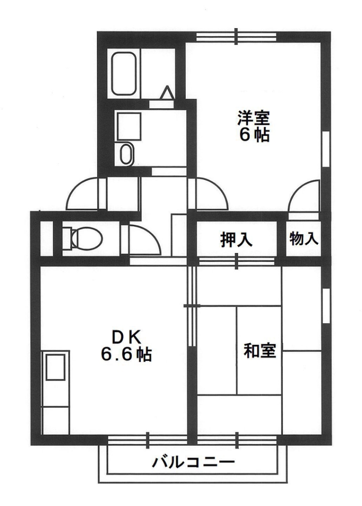 コーポＡ 間取り