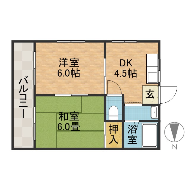 ピュアハイツ 間取り