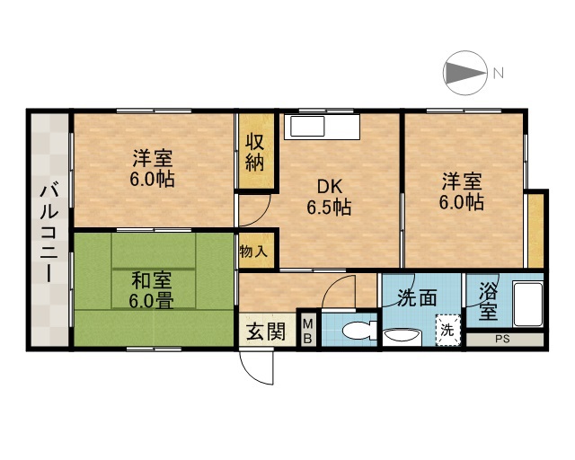 土井マンション 間取り