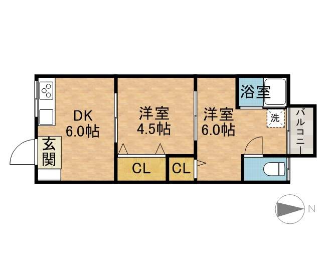 Ｋハイツ 間取り