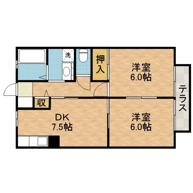 ドミール津之江 間取り