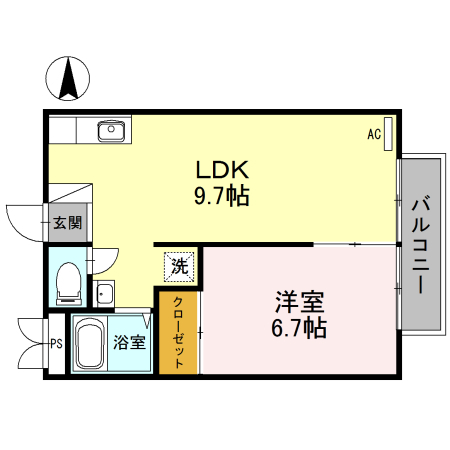 松下ハイツ 間取り