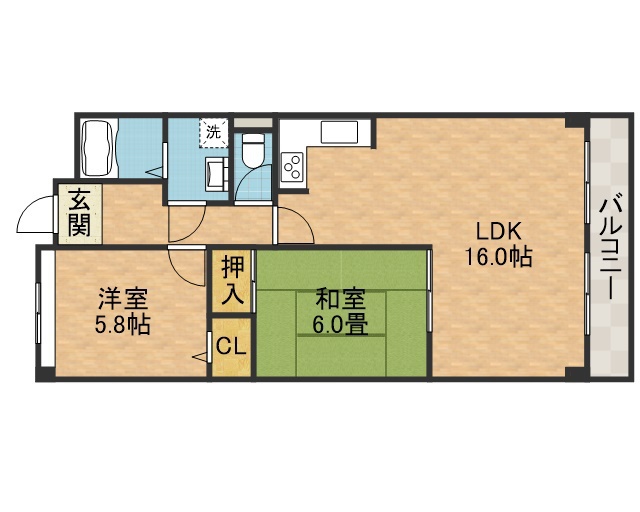 リアライズ高槻 間取り