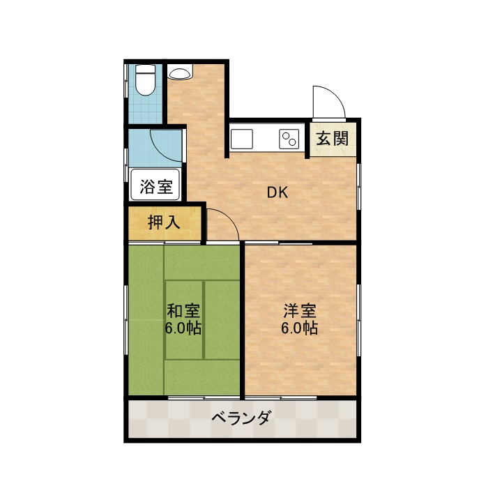 プルシャン城南 間取り