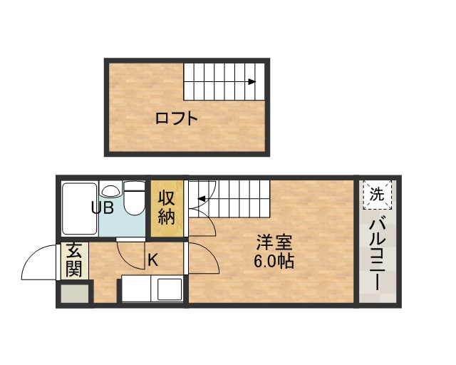 ハイツ江東Ⅰ 間取り