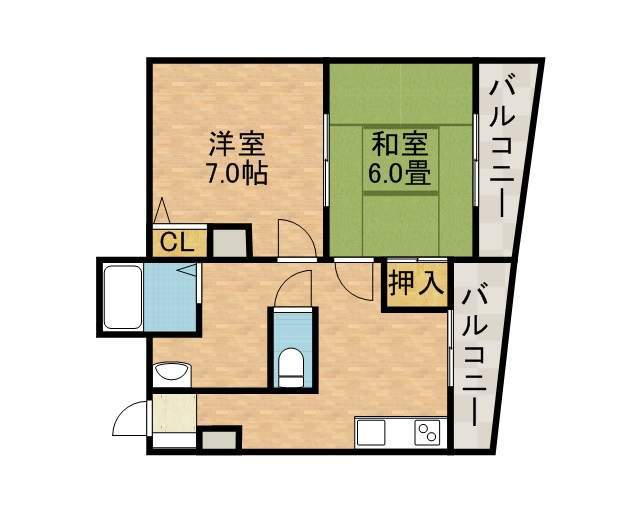 ラベンダー真上 間取り