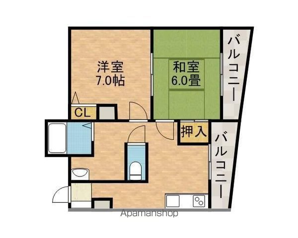 ラベンダー真上 間取り