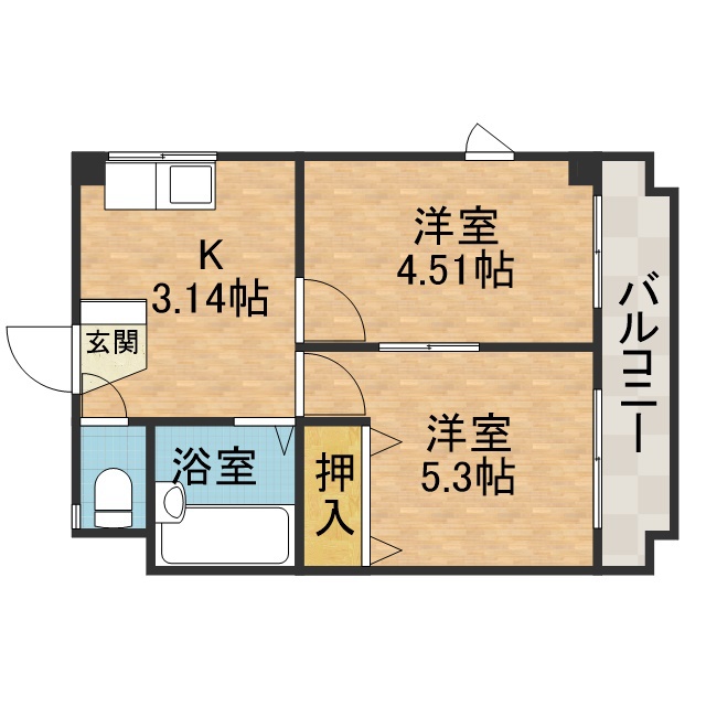 エンジェリ津之江 間取り