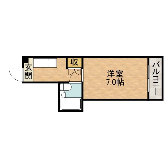コーポアユーズ 間取り