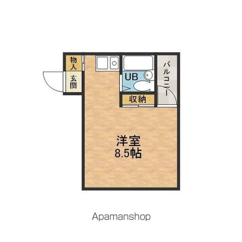 アップルハイツ富田 間取り