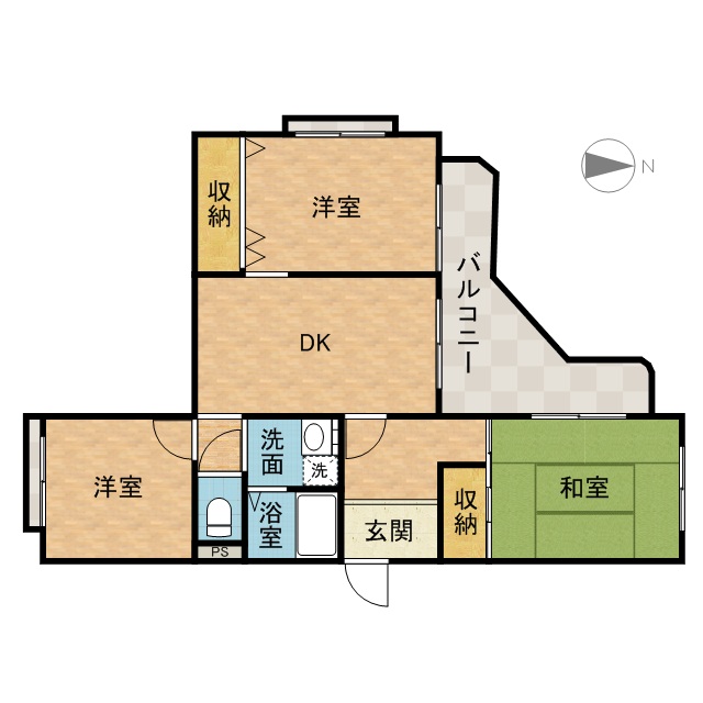 エスポワール高槻 間取り