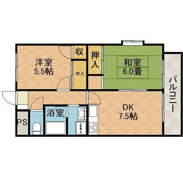 アトレーユ日吉台 間取り